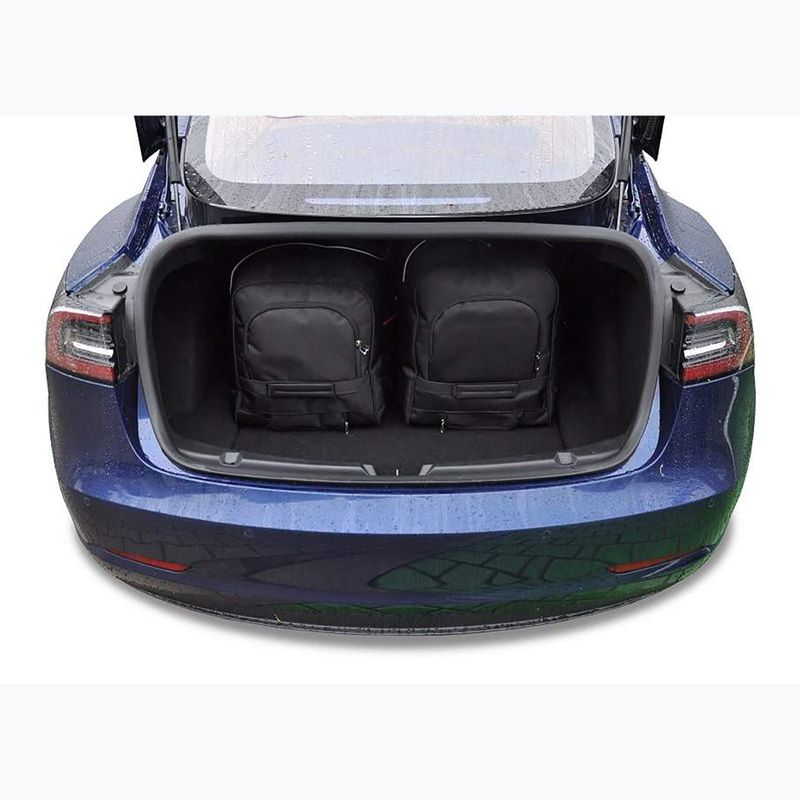 Bagažinės krepšių rinkinys KJUST Tesla Model 3 2017-2020 7 vnt. Juodas 19