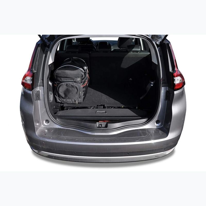 Bagažinės krepšių rinkinys KJUST Renault Grand Scenic 2016-2021 5 vnt. Juodas 14