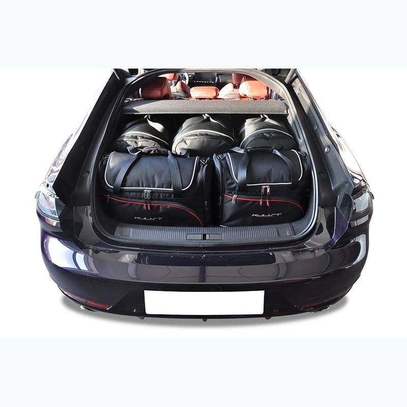 Bagažinės krepšių rinkinys KJUST Peugeot 508 2018+ 5 vnt. Juodas 13