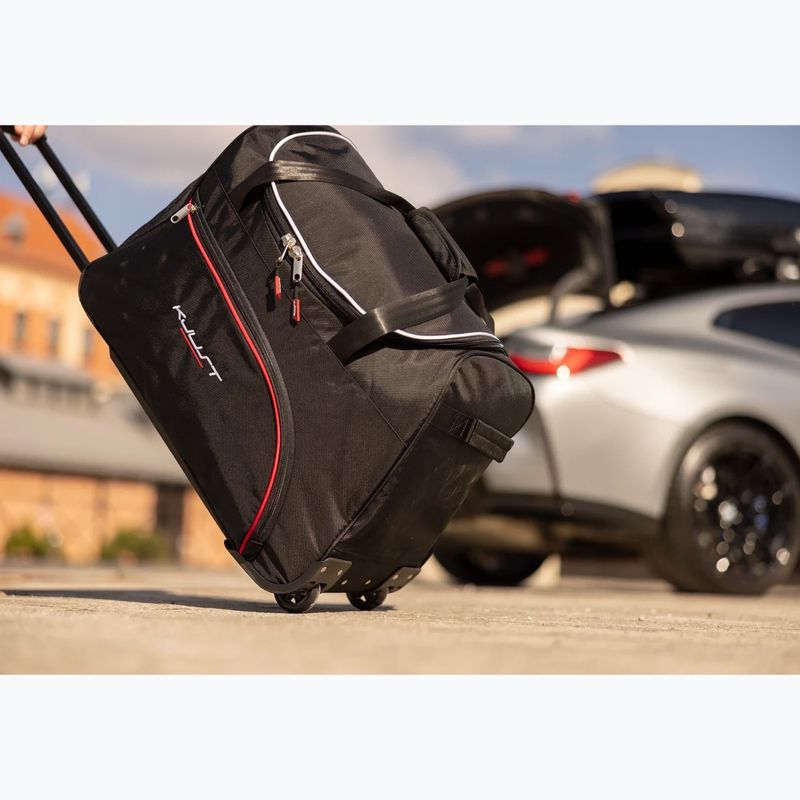 Bagažinės krepšių rinkinys KJUST Peugeot 5008 2017+ 4 vnt. Juodas 15