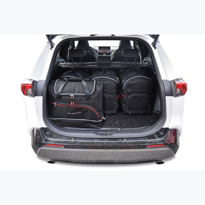 Bagažinės krepšių komplektas KJUST Toyota Rav4 2018+ 5 vnt. juodas 14