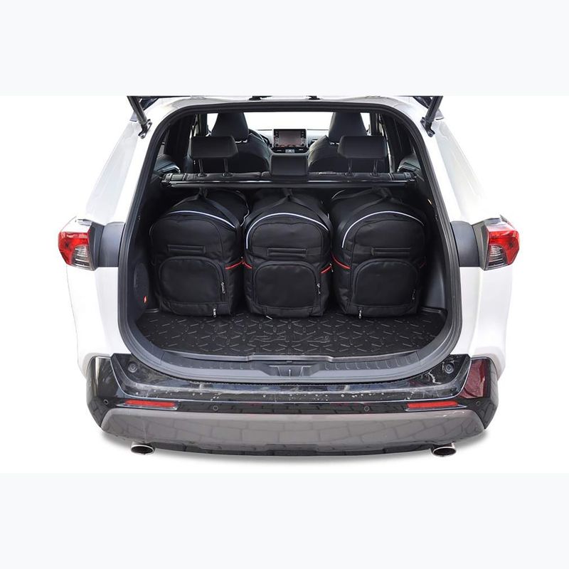 Bagažinės krepšių komplektas KJUST Toyota Rav4 2018+ 5 vnt. juodas 15