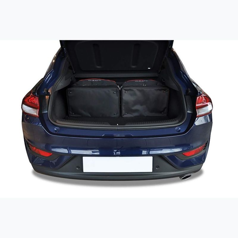 Bagažinės krepšių komplektas KJUST Hyundai I30 Fastback 2017+ 4 vnt black 15