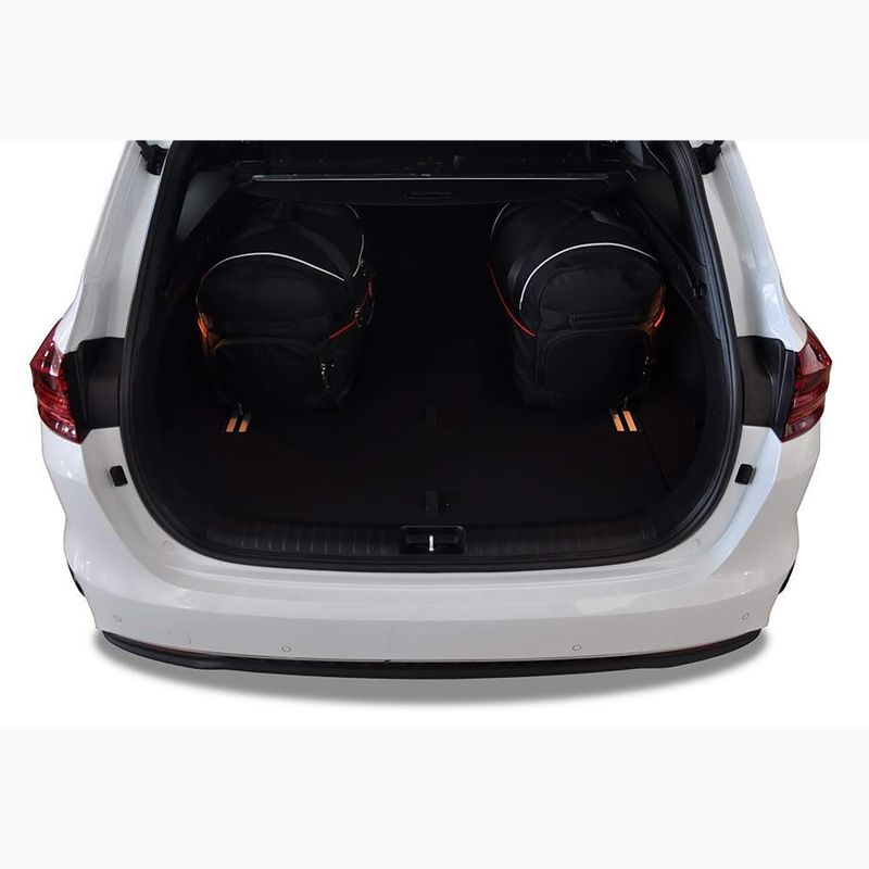 Bagažinės krepšių komplektas KJUST Kia Cee'D Kombi 2018+ 5 vnt black 15