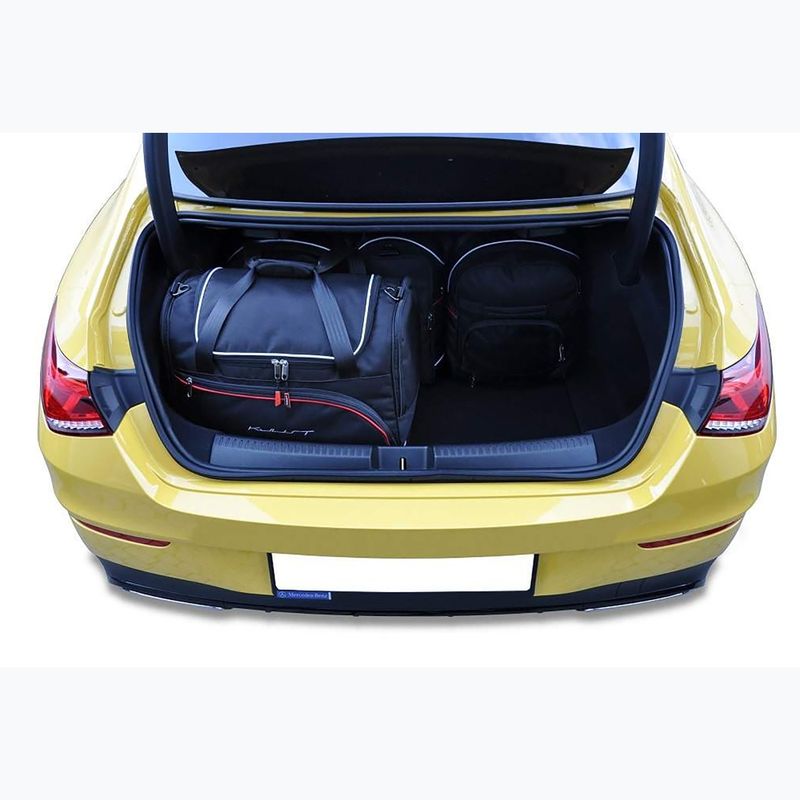 Bagažinės krepšių komplektas KJUST Mercedes-Benz Cla Coupe 2019+ 5 vnt. juodas 15