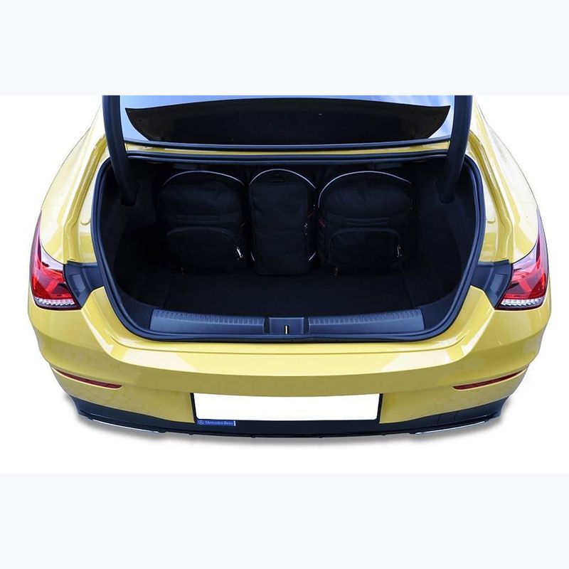 Bagažinės krepšių komplektas KJUST Mercedes-Benz Cla Coupe 2019+ 5 vnt. juodas 16