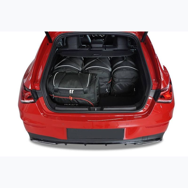 Bagažinės krepšių komplektas KJUST Mercedes-Benz Cla Shooting Brake 2019+ 5 vnt. juodas 13