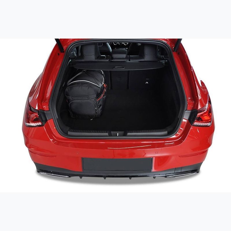 Bagažinės krepšių komplektas KJUST Mercedes-Benz Cla Shooting Brake 2019+ 5 vnt. juodas 16