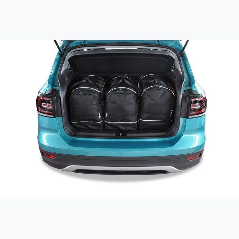 Bagažinės krpešių komplektas KJUST Volkswagen T-Cross 2018+ 3 vnt. Juodas 14