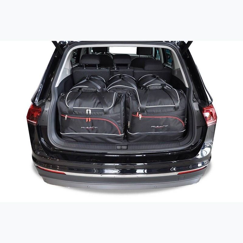 Bagažinės krepšių rinkinys KJUST Volkswagen Tiguan Allspace 2017+ 5 vnt. juodas 14