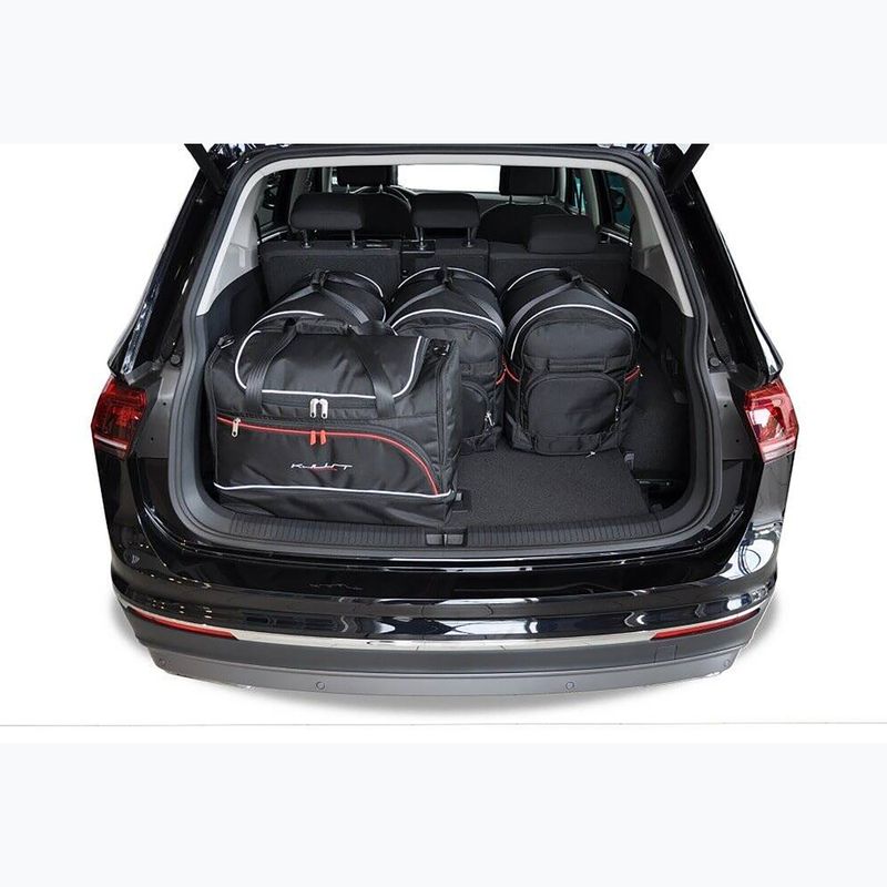 Bagažinės krepšių rinkinys KJUST Volkswagen Tiguan Allspace 2017+ 5 vnt. juodas 15