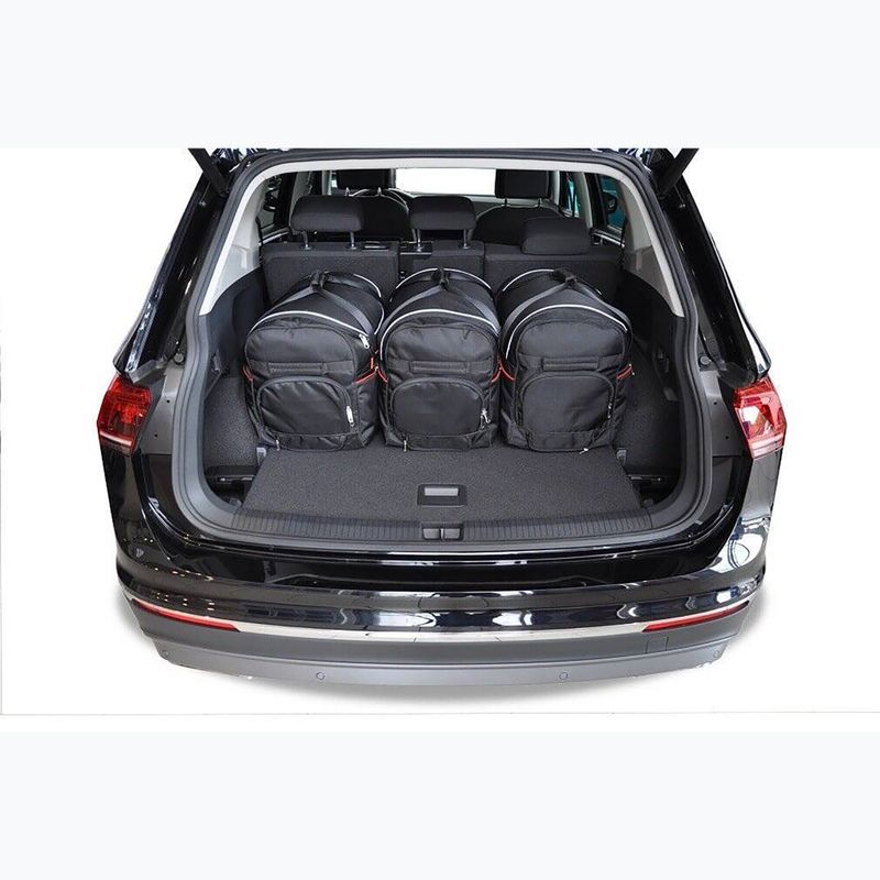 Bagažinės krepšių rinkinys KJUST Volkswagen Tiguan Allspace 2017+ 5 vnt. juodas 16