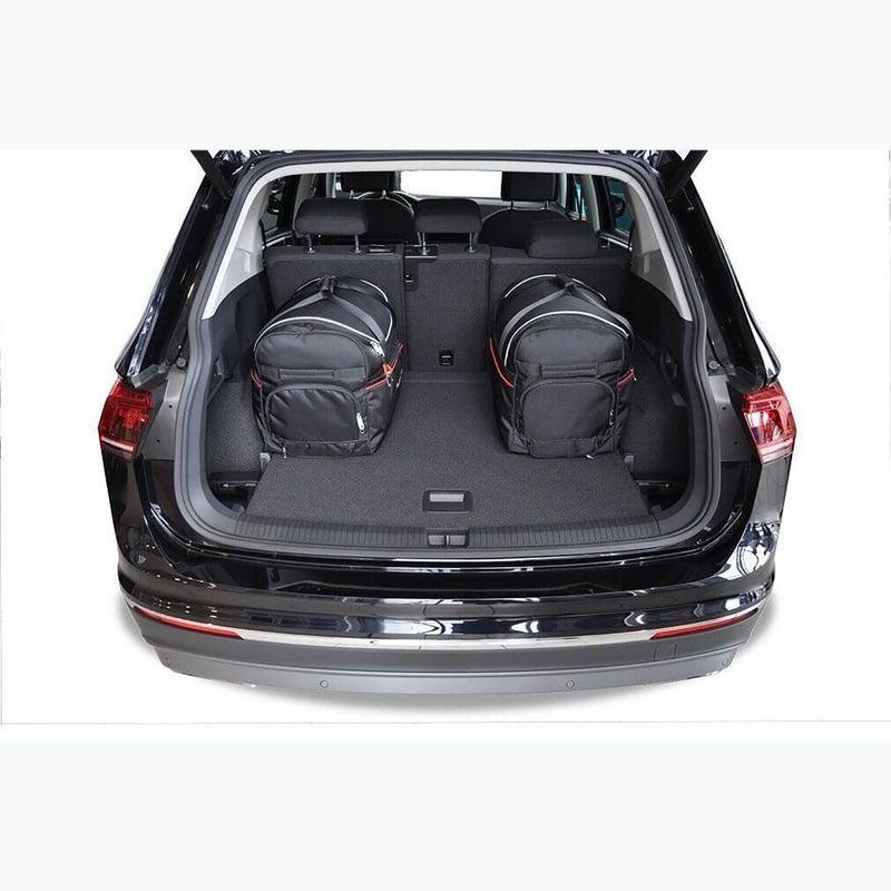 Bagažinės krepšių rinkinys KJUST Volkswagen Tiguan Allspace 2017+ 5 vnt. juodas 17