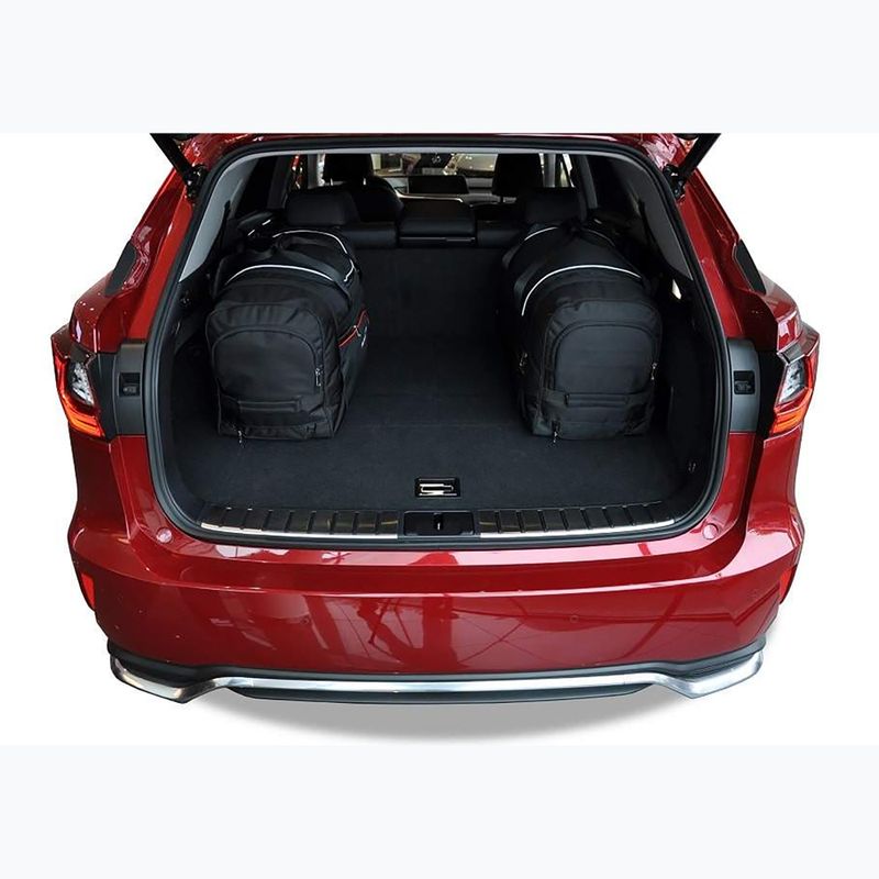 Bagažinės krepšių komplektas KJUST Lexus Rx L Hev 2018-2021 5 vnt. Juodas 17