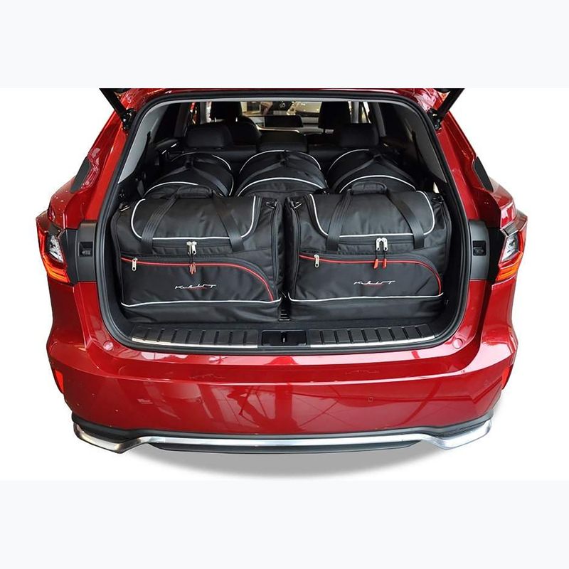 Bagažinės krepšių komplektas KJUST Lexus Rx L Hev 2018-2021 5 vnt. Juodas 12