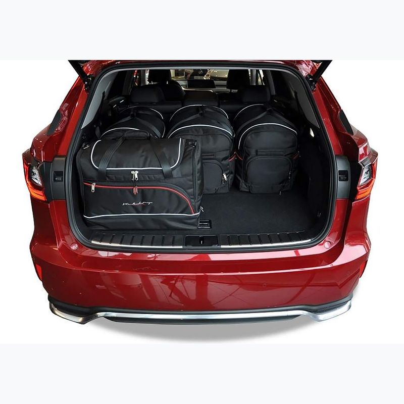 Bagažinės krepšių komplektas KJUST Lexus Rx L Hev 2018-2021 5 vnt. Juodas 13