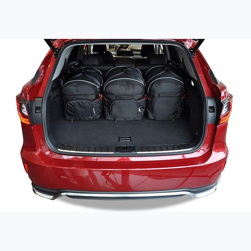 Bagažinės krepšių komplektas KJUST Lexus Rx L Hev 2018-2021 5 vnt. Juodas 14