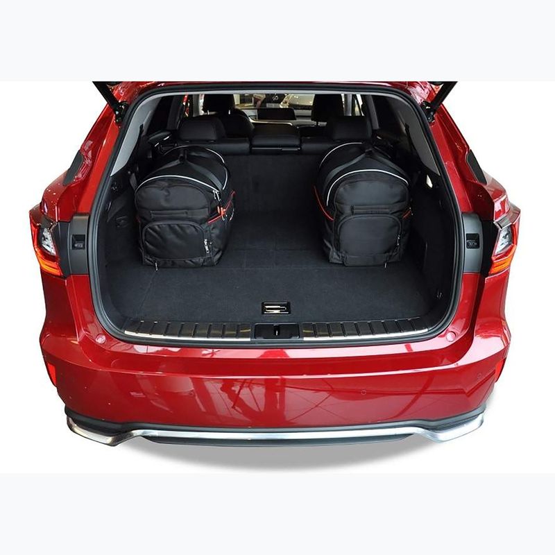 Bagažinės krepšių komplektas KJUST Lexus Rx L Hev 2018-2021 5 vnt. Juodas 15