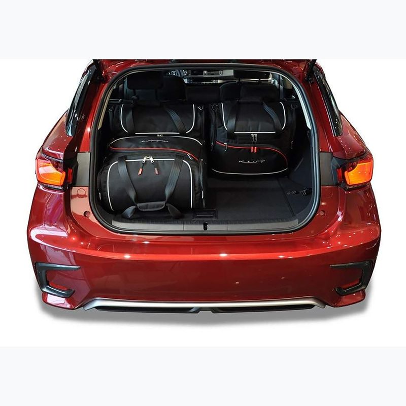 Bagažinės krepšių komplektas KJUST Lexus Ct 2010-2021 4 vnt black 13