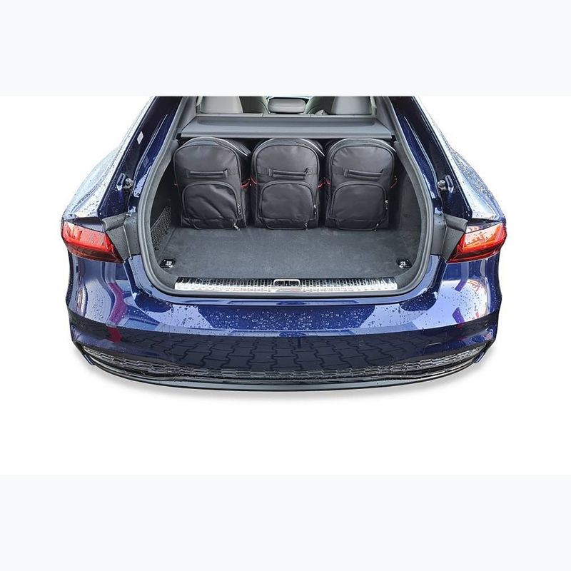 KJUST Audi A7 Phev bagažinės krepšio komplektas 2019+ 5 vnt., juodas 16