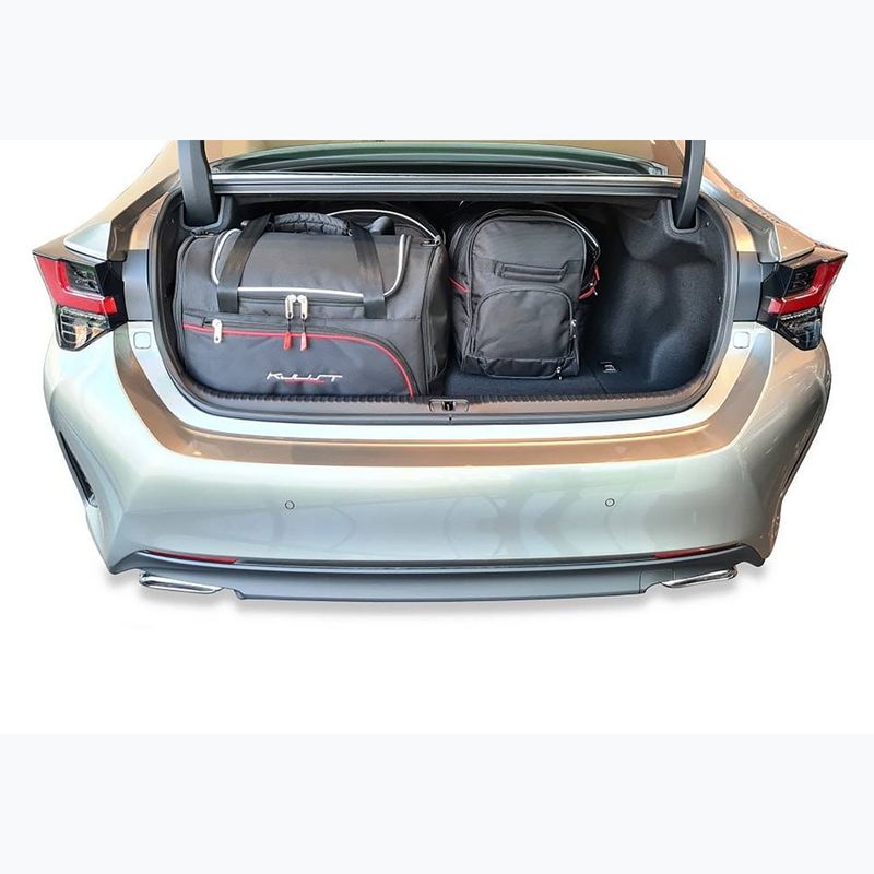 Bagažinės krepšių komplektas KJUST Lexus Rc 2015-2021 4 vnt. Juodas 15