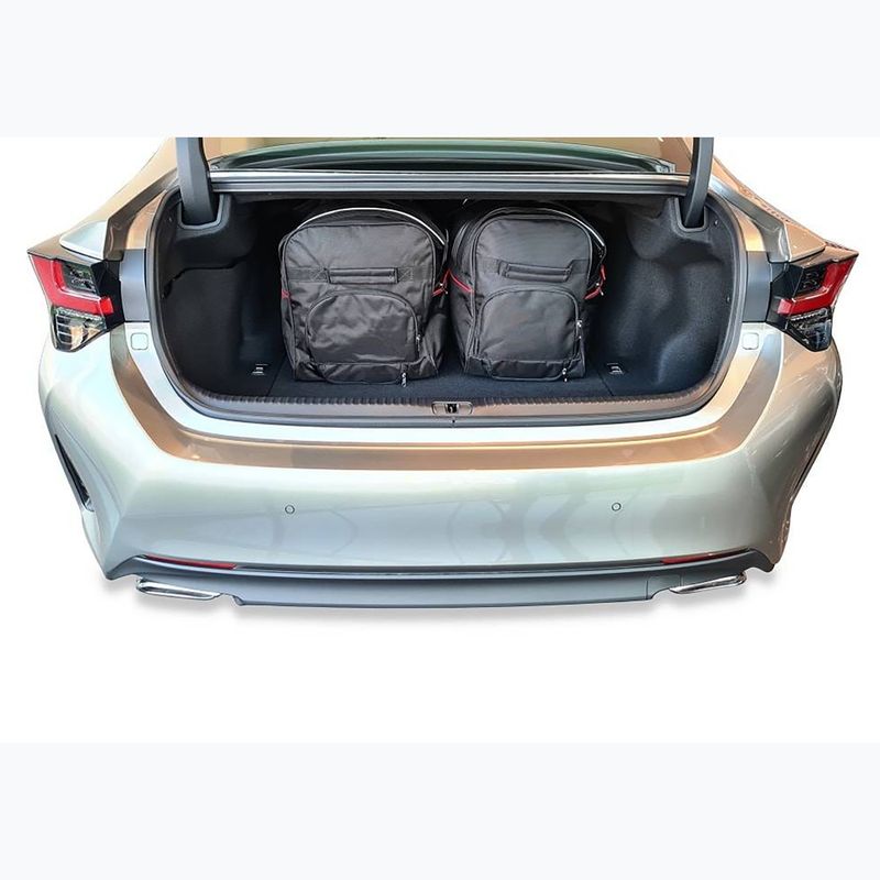 Bagažinės krepšių komplektas KJUST Lexus Rc 2015-2021 4 vnt. Juodas 16