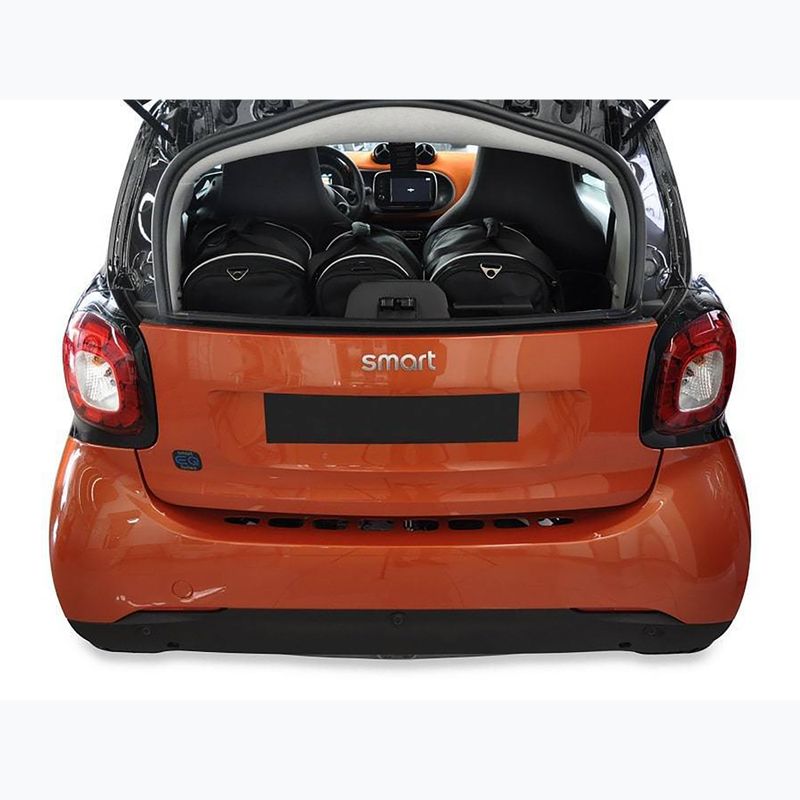 Bagažinės krepšių rinkinys KJUST Smart Fortwo Coupe Ev 2020+ 3 vnt. Juodas 17