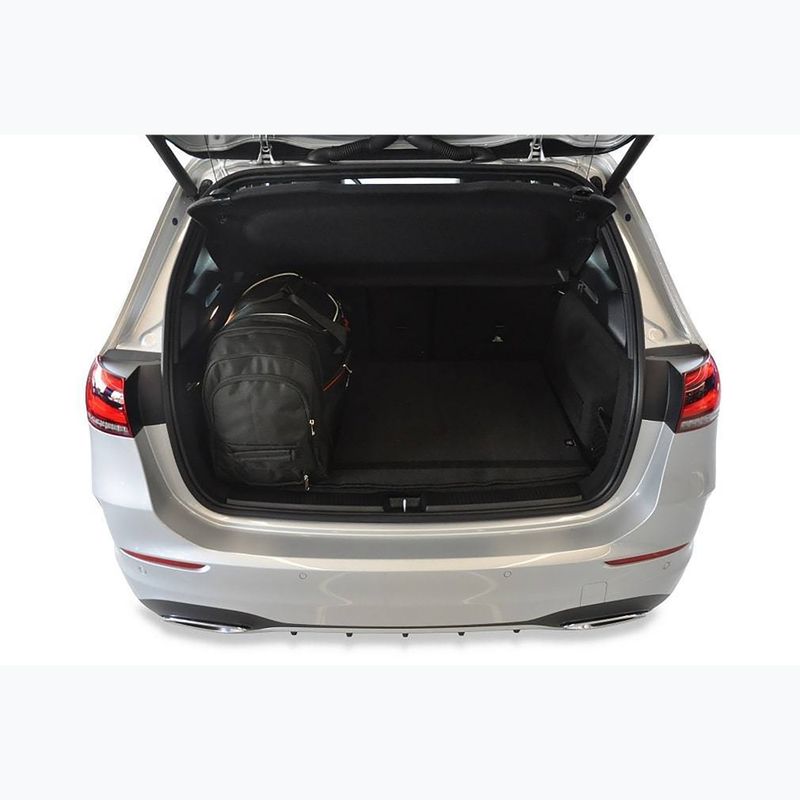 Bagažinės krepšių komplektas KJUST Mercedes-Benz B 2016+ 4 vnt. Juodas 16