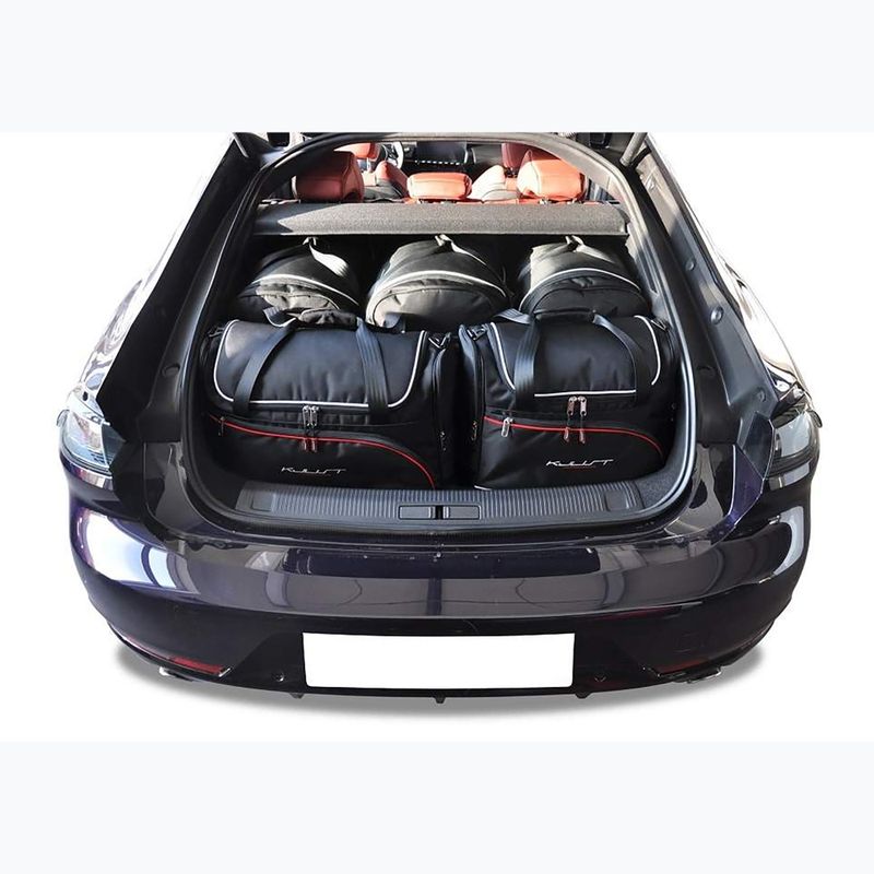 Bagažinės krepšių rinkinys KJUST Peugeot 508 Hybrid Phev 2019+ 5 vnt. Juodas 13