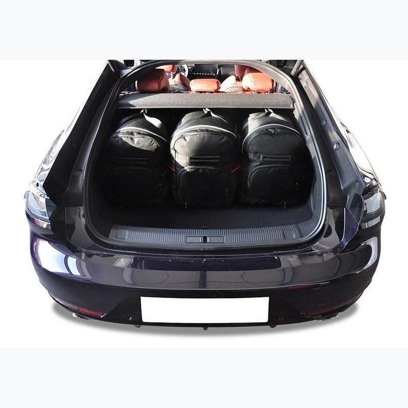 Bagažinės krepšių rinkinys KJUST Peugeot 508 Hybrid Phev 2019+ 5 vnt. Juodas 15