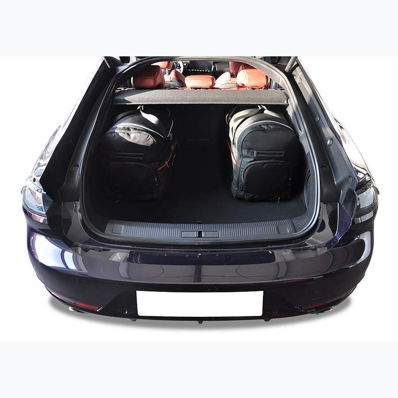 Bagažinės krepšių rinkinys KJUST Peugeot 508 Hybrid Phev 2019+ 5 vnt. Juodas 16