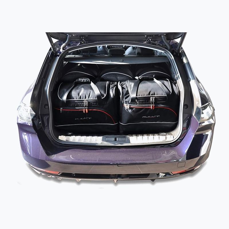 Bagažinės krepšių rinkinys KJUST Peugeot 508 Sw Hybrid Phev 2019+ 5 vnt. Juodas 11