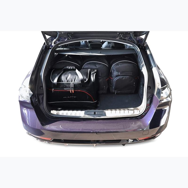 Bagažinės krepšių rinkinys KJUST Peugeot 508 Sw Hybrid Phev 2019+ 5 vnt. Juodas 12