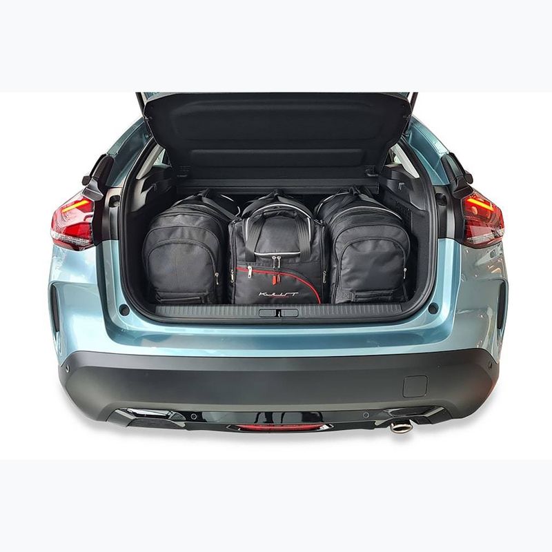 Bagažinės krepšių komplektas KJUST Citroen C4 Suv 2020+ 4 vnt black 17