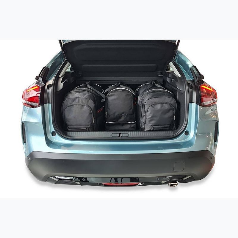Bagažinės krepšių komplektas KJUST Citroen C4 Suv 2020+ 4 vnt black 18