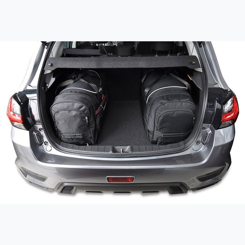 Bagažinės krepšių komplektas KJUST Mitsubishi Asx 2010-2021 4 vnt. juodas 7