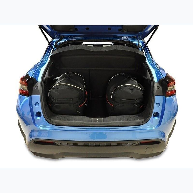 Bagažinės krepšių komplektas KJUST Nissan Juke 2019+ 3 vnt. juodas 14