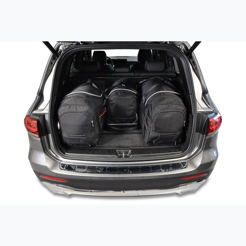 Bagažinės krepšių komplektas KJUST Mercedes-Benz Glb 2019+ 4 vnt. juodas 15
