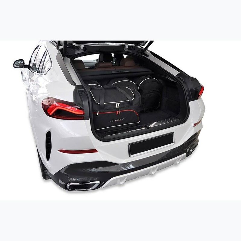 Bagažinės krepšių komplektas KJUST BMW X6 2019+ 5 vnt black 15