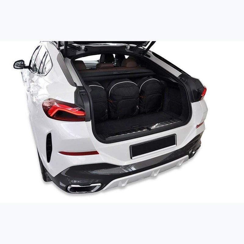 Bagažinės krepšių komplektas KJUST BMW X6 2019+ 5 vnt black 16