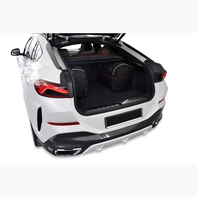 Bagažinės krepšių komplektas KJUST BMW X6 2019+ 5 vnt black 17