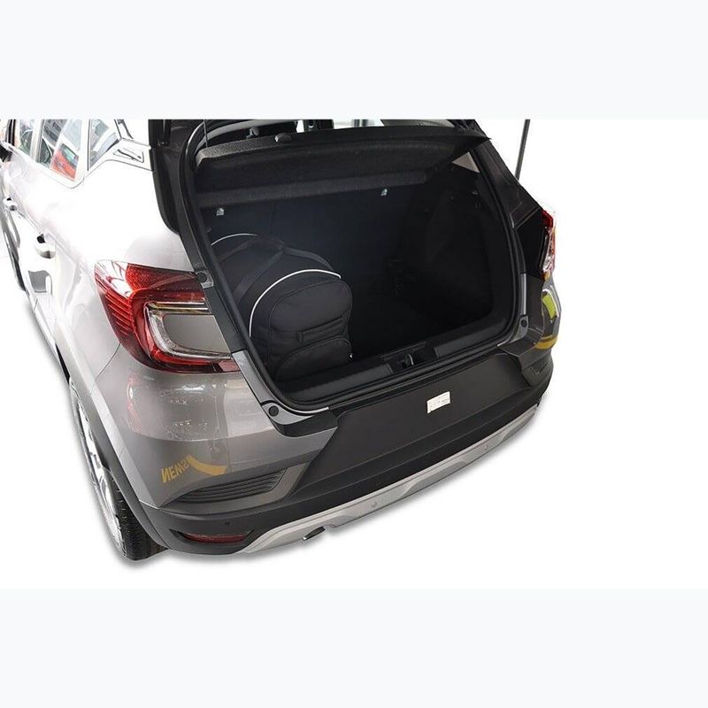 Bagažinės krepšių rinkinys KJUST Renault Captur 2019+ 3 vnt. Juodas 13