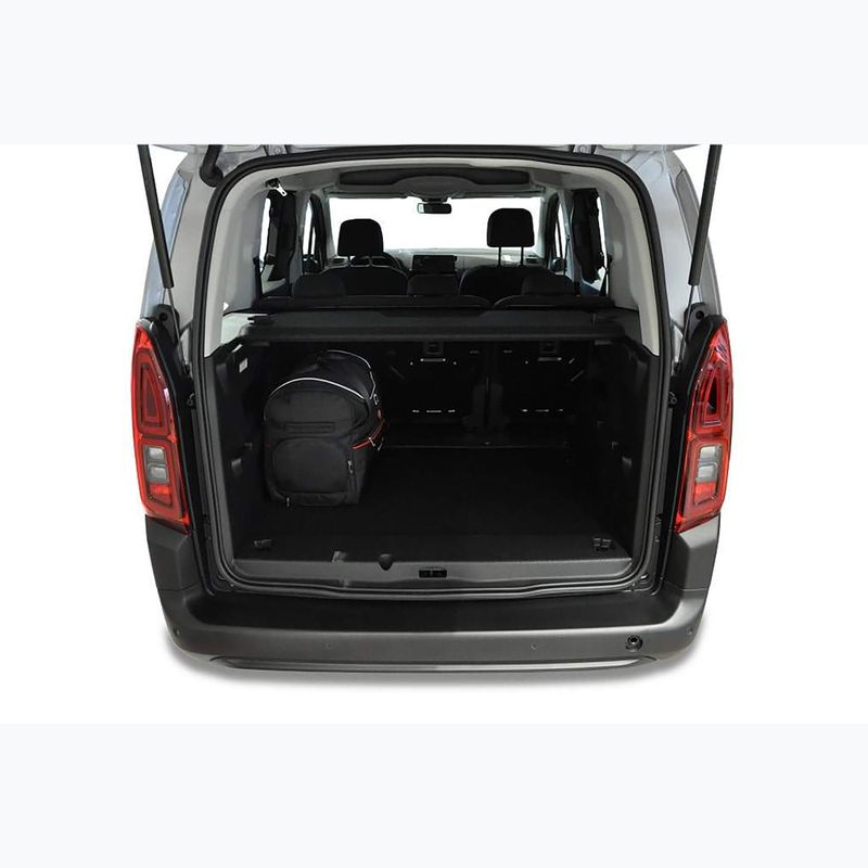 Bagažinės krepšių komplektas KJUST Citroen Berlingo M 2018+ 5 vnt black 16