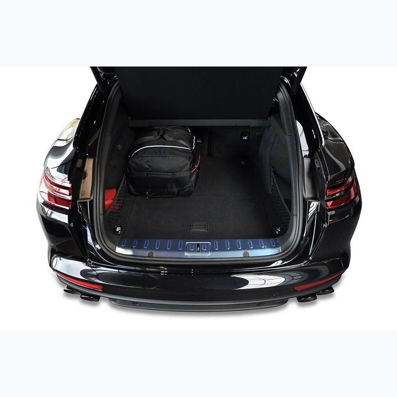 Bagažinės krepšių rinkinys KJUST Porsche Panamera St 2017+ 4 vnt. Juodas 15