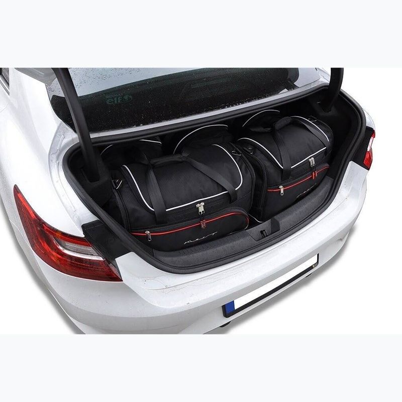 Bagažinės krepšių rinkinys KJUST Renault Megane Grandcoupe 2016+ 5 vnt. Juodas 11