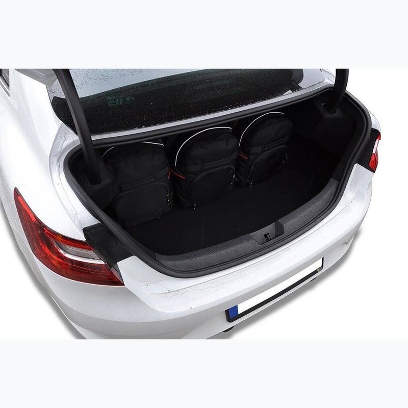 Bagažinės krepšių rinkinys KJUST Renault Megane Grandcoupe 2016+ 5 vnt. Juodas 12