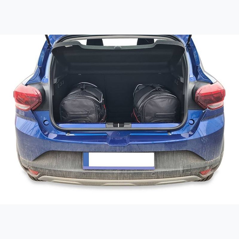 Bagažinės krepšių komplektas KJUST Dacia Sandero 2021+ 3 vnt black 15