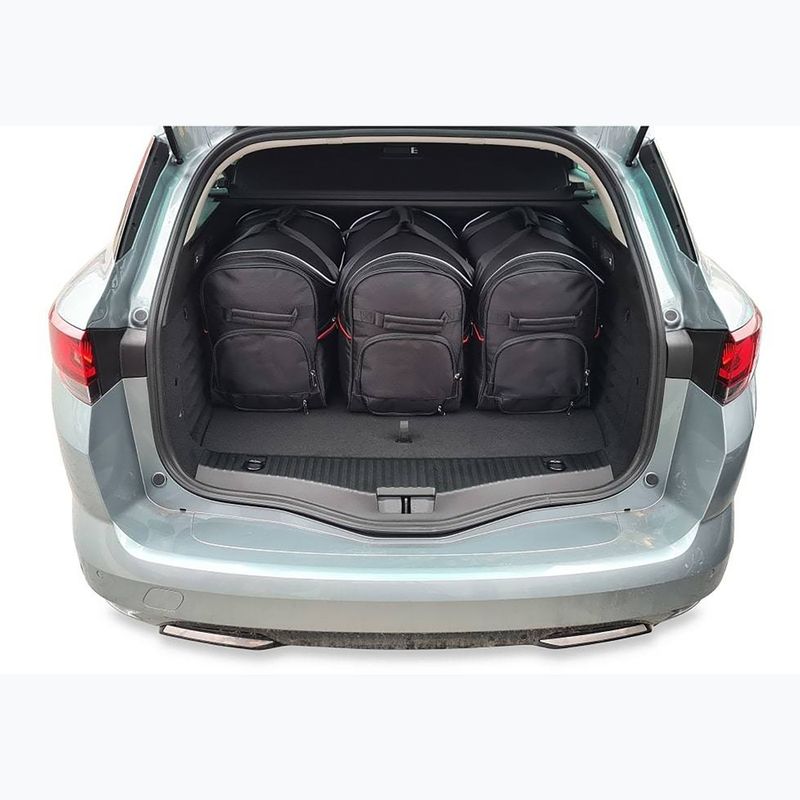 Bagažinės krepšių rinkinys KJUST Renault Megane Grandtour Plug-In Hybrid 2020+ 5 vnt. Juodas 13