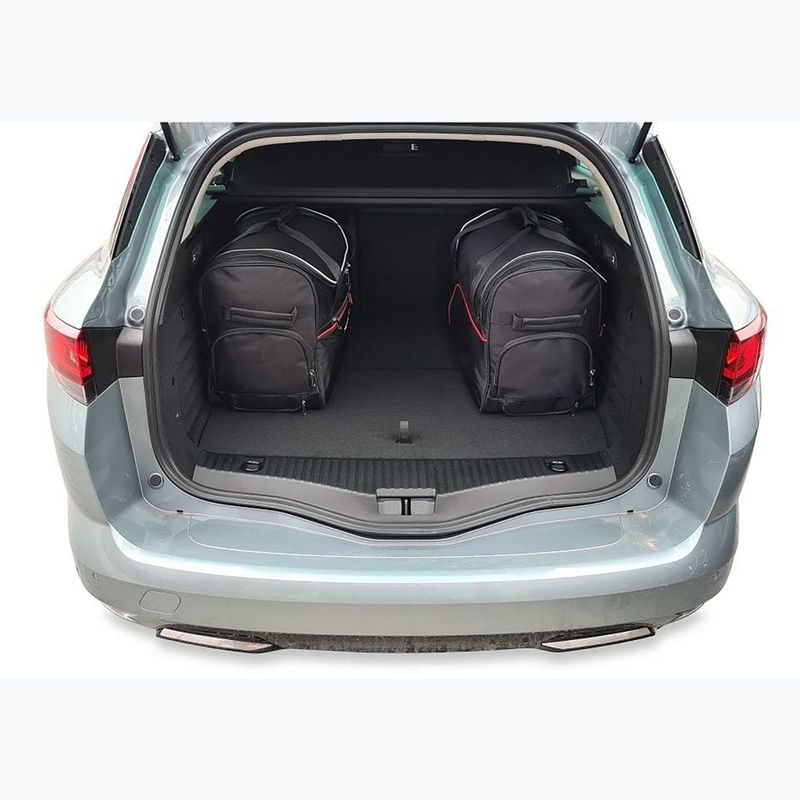 Bagažinės krepšių rinkinys KJUST Renault Megane Grandtour Plug-In Hybrid 2020+ 5 vnt. Juodas 14