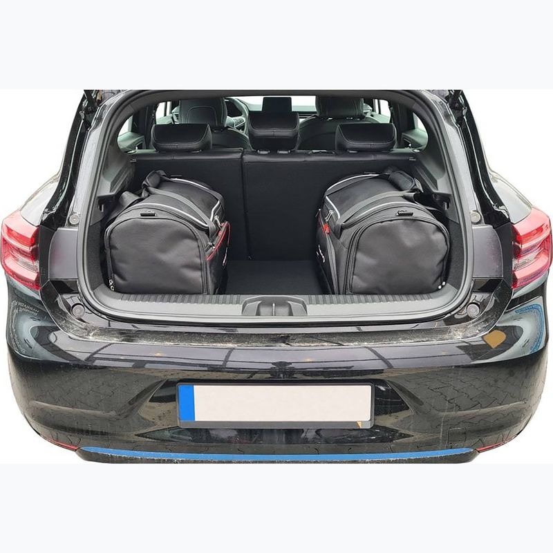 Bagažinės krepšių rinkinys KJUST Renault Clio Hybrid 2020+ 3 vnt. Juodas 9
